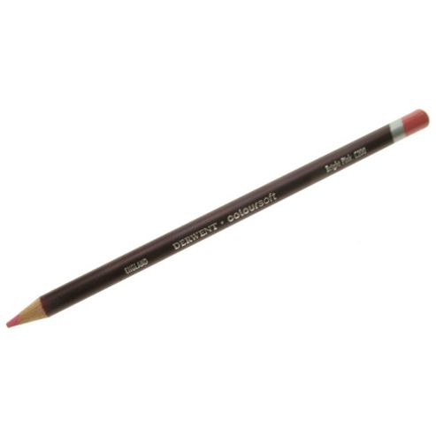 Image of West Design Products Derwent C200 Coloursoft Pencils Bright Pink