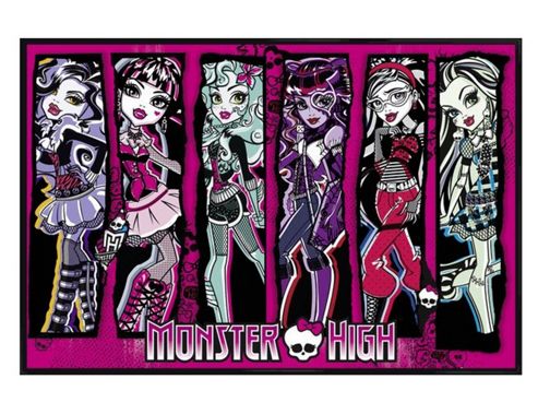 Image of Gloss Black Framed Monster High Girls Freaky Just Got Fabulous Poster