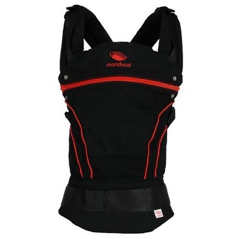 Image of Manduca Organic Blackline Baby Carrier (radical Red)