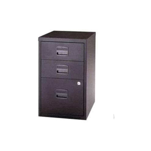 Image of Bisley A4 Homefiler 3 Drawer Lockable Black Pfa3-93