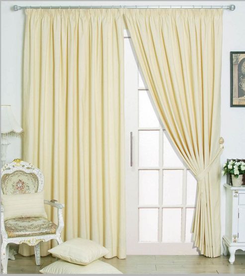 Image of Eclipse Blackout 3" Tape Curtains - Ivory
