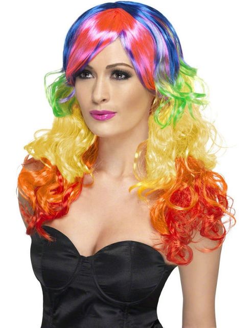 Image of Rainbow Wig