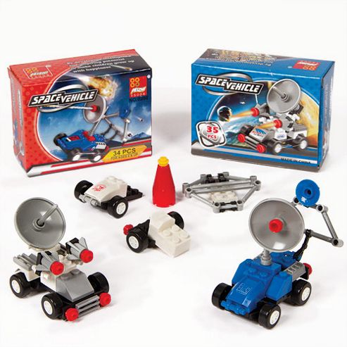 Image of Space Construction Kits (pack Of 4)