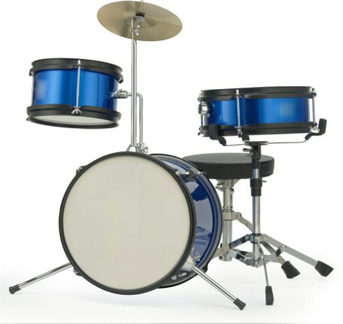 Image of Rocket 3 Piece Junior Drum Kit - Blue