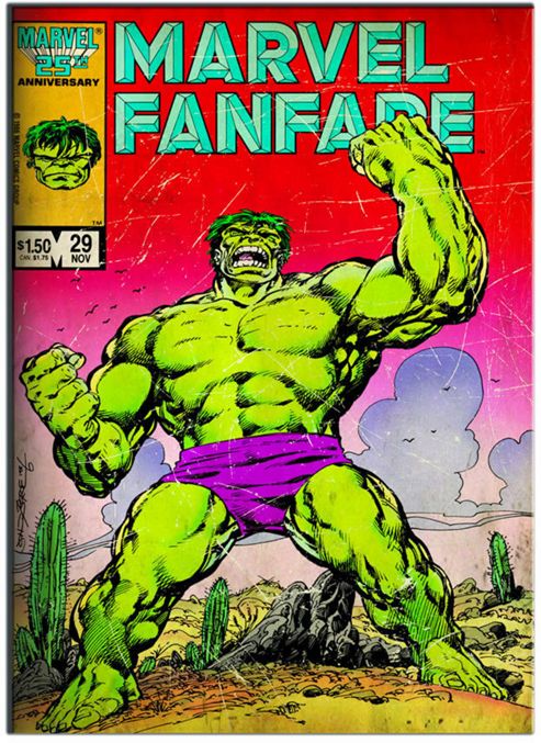 Image of Incredible Hulk Canvas