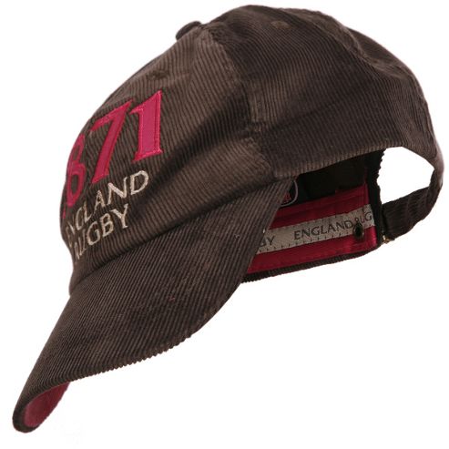 Image of Rfu Official England Rugby Union Corduroy Fashion Baseball Cap
