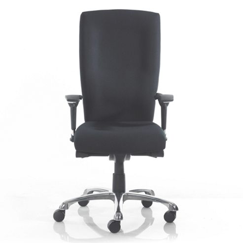 Image of Ergonomics 4 Work Wave High Back Fabric Task Chair - Black