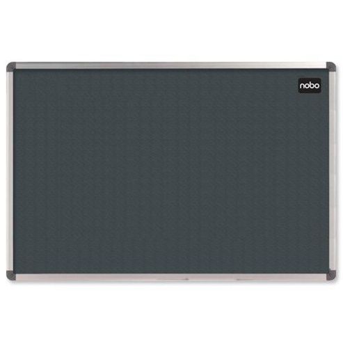 Image of Nobo 1900912 Elipse Fabric Noticeboard -blue