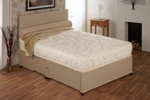 Image of Vogue Beds Natural Touch Pocket Tranquility 1000 Platform Divan Bed - Small Double / Without Drawer