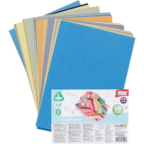 Image of Elc A4 Sugar Paper- 60 Sheets