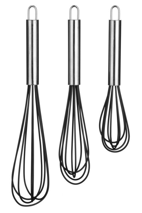 Image of Premier Housewares Set Of 3 Silicone Whisks