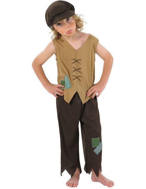 Image of Child Victorian Boy Costume Small