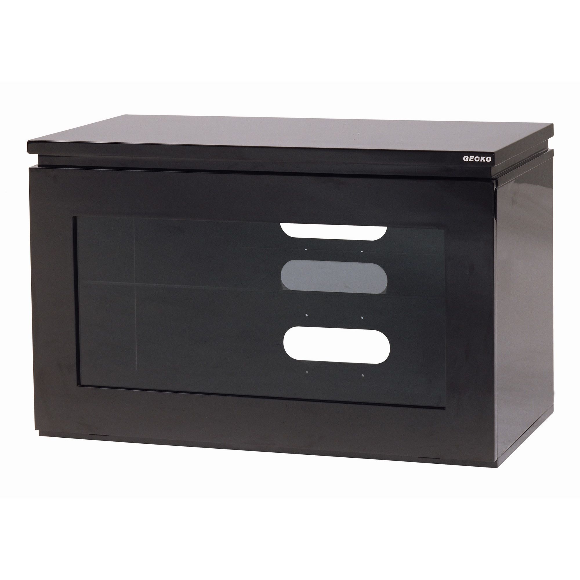 Gecko Reflect TV Cabinet - Black Gloss - 80cm at Tesco Direct