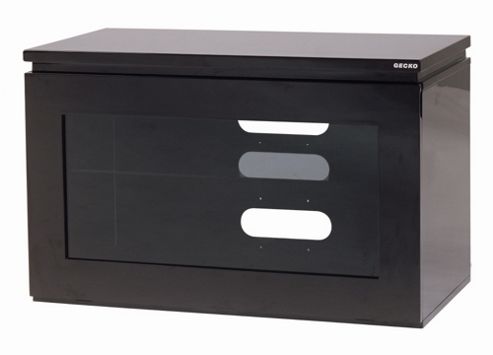 Image of Gecko Reflect Tv Stand - Black Gloss