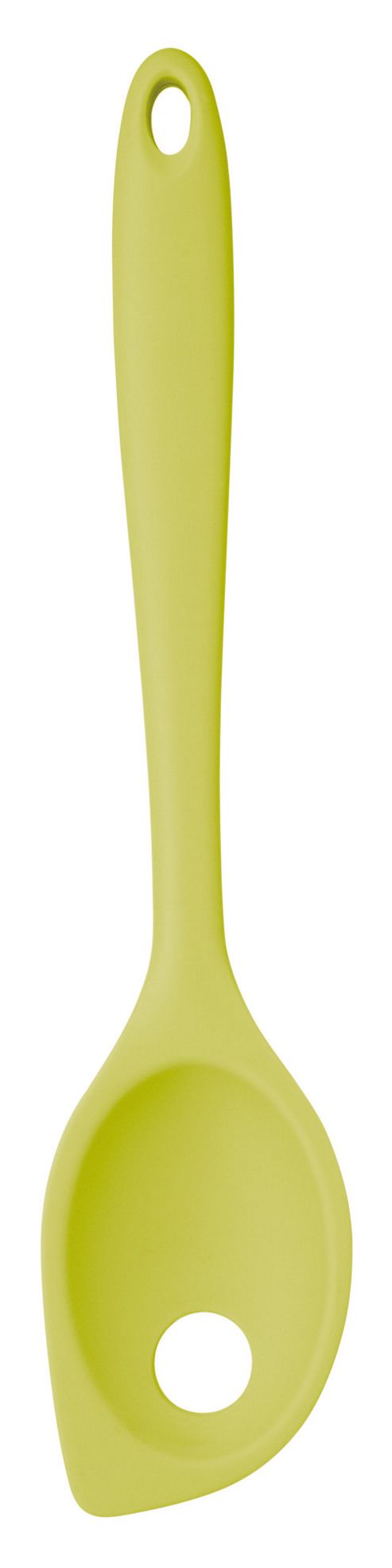 Image of Kitchencraft Colourworks Silicone Mixing Spoon In Green