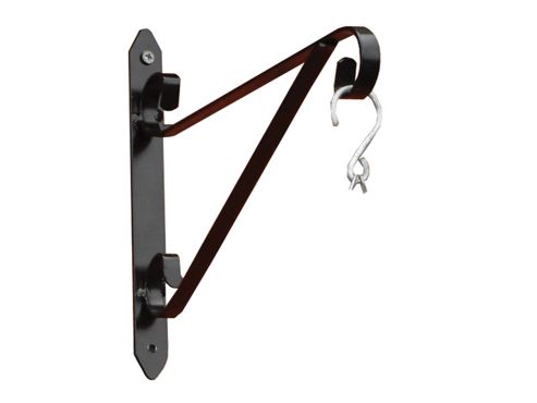 Image of Element Hanging Basket Brackets Blk 14in