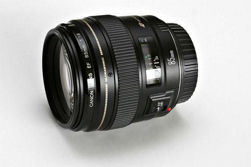 Image of Canon Ef 85mm 1:1.8 Usm Fixed Lens
