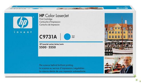 Image of Hp 645a Laserjet Toner Cartridge - Cyan