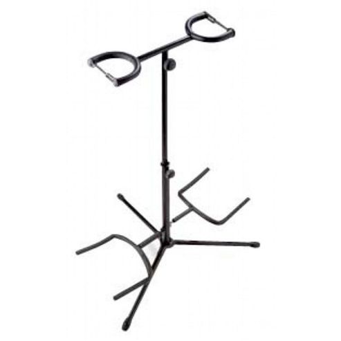 Image of Stagg Sg-a200bk Double Guitar Stand - Black