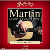 Red - M140 Martin Bronze Strings