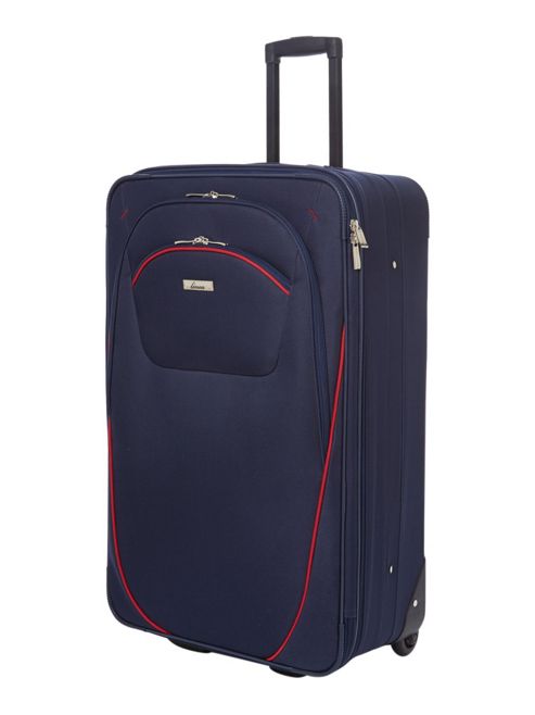 Image of Linea Brixham Navy 2 Wheel Large Suitcase