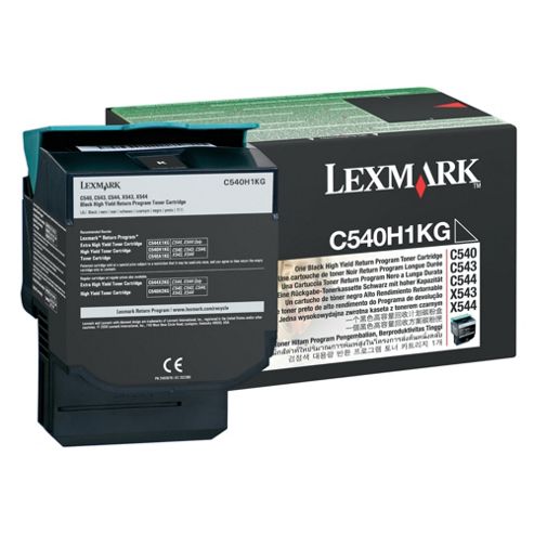 Image of Lexmark C540h1kg Toner Cartridge - Black
