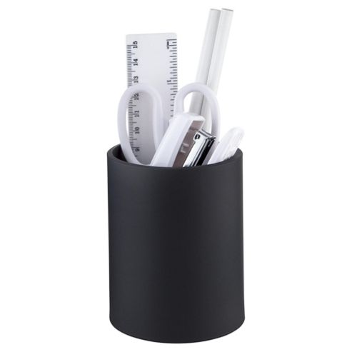 Image of Pure Soft Touch Stationery Set Pot Pre-filled Black