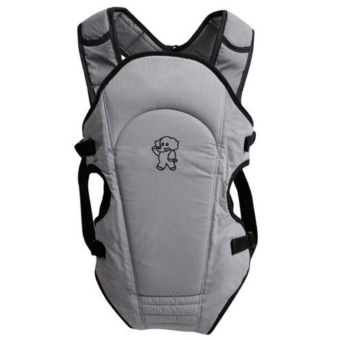 Image of Tippitoes 2 Way Front Baby Carrier (grey)