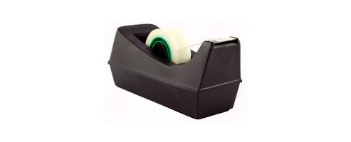 Image of Q-connect Tape Dispenser For 33 Metre Tapes Black