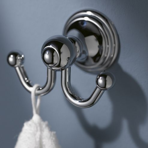 Image of Haceka Allure Double Hook In Chrome
