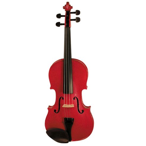 Image of Harlequin Red 1/4 Size Violin Outfit