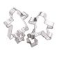 KitchenCraft Let's Make Gingerbread Shaped Cookie Cutters