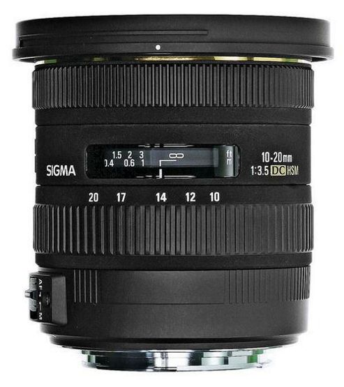 Image of Sigma 10-20mm F/3.5 Ex Dc Hsm - Canon Eos Fit Lens