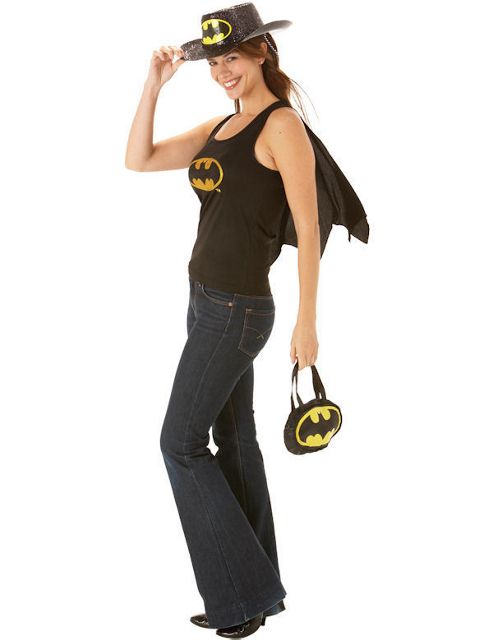 Image of Batgirl Top - Adult Costume Size: 12-14