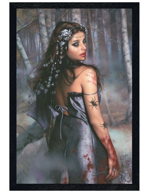 Image of Arantza Black Wooden Framed Alba Poster