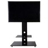 AVF Lesina Piano Black Cantilever TV Stand