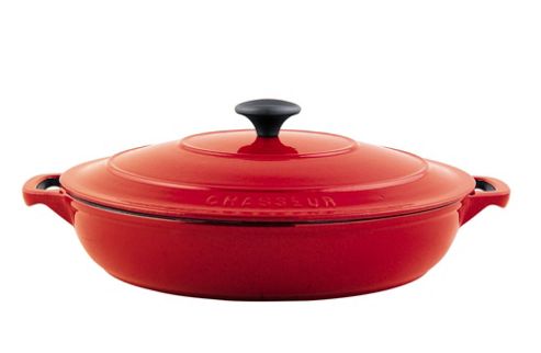 Image of Chasseur Serving Casserole Dish, 30cm, 2.5ltr, Chilli Red