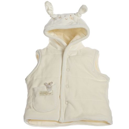Image of Natures Purest Pure Love Padded Gilet - Cream