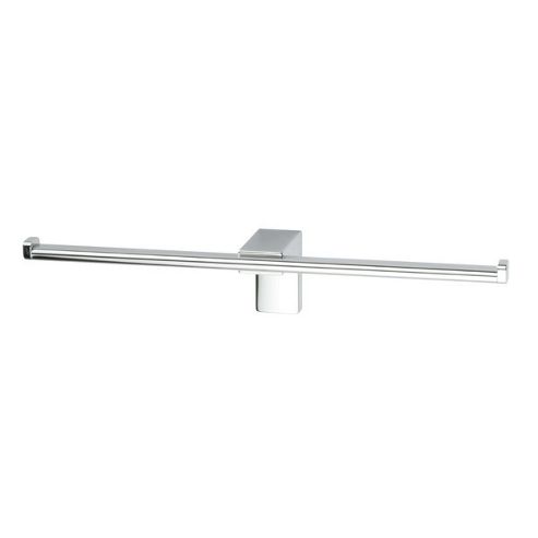 Image of Sonia Eletech Double Open Toilet Roll Holder In Chrome