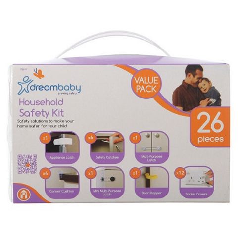 Image of Dreambaby Household Safety Kit 26 Pieces Uk