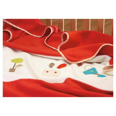 Image of Lollipop Lane Herbs Garden Fleece 120x150