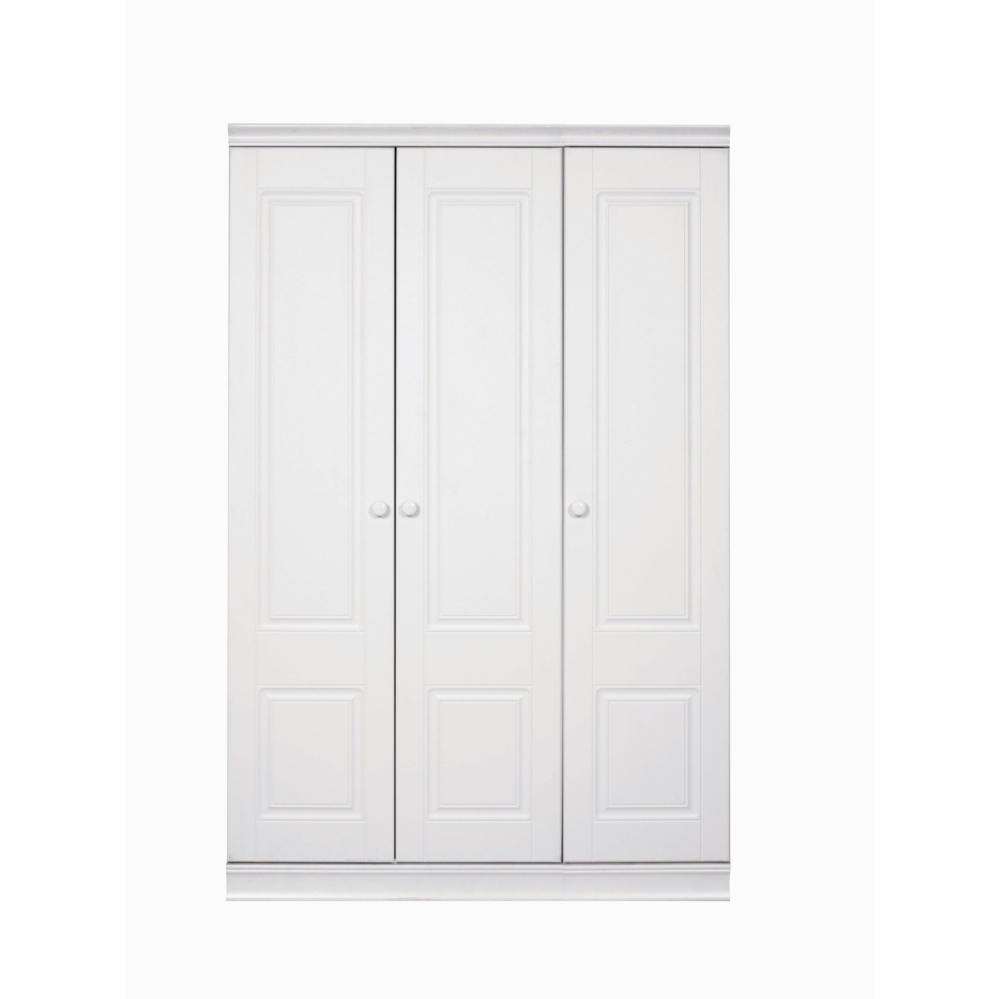 Caxton Henley 3 Door Short Height Wardrobe at Tesco Direct