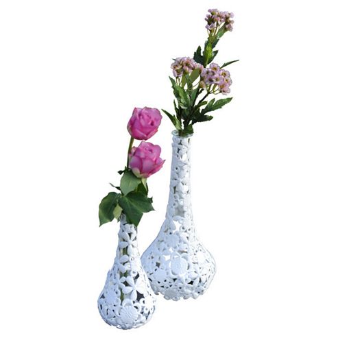 Image of Truly Minka Metal Lace Dani Vase - Medium