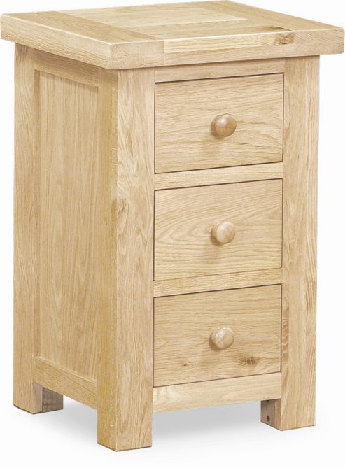 Image of Alterton Furniture Chatsworth 3 Drawer Bedside Table