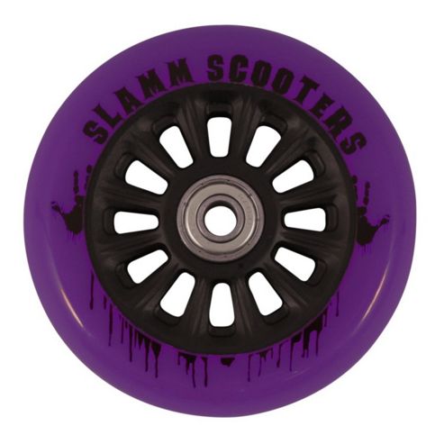 Image of Slamm Nylon Core Wheel + Bearings Black / Purple