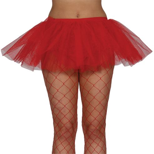 Image of Red Tutu - Adult Costume Size: 10-14