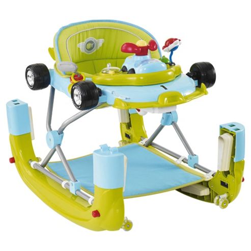 Image of My Child F1 Car Baby Walker, Green