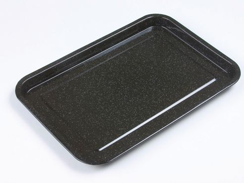 Image of Falcon 942938 Baking Tray Rectangular Black 38cm