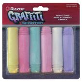 Razor Graffiti Replacement Chalks 6 Pack