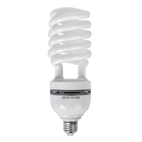Image of Minisun 65w Es E27 Energy Saving Daylight Spiral Bulb 6500k